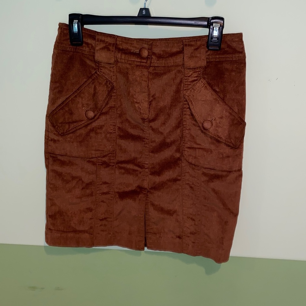 Cache corduroy skirt